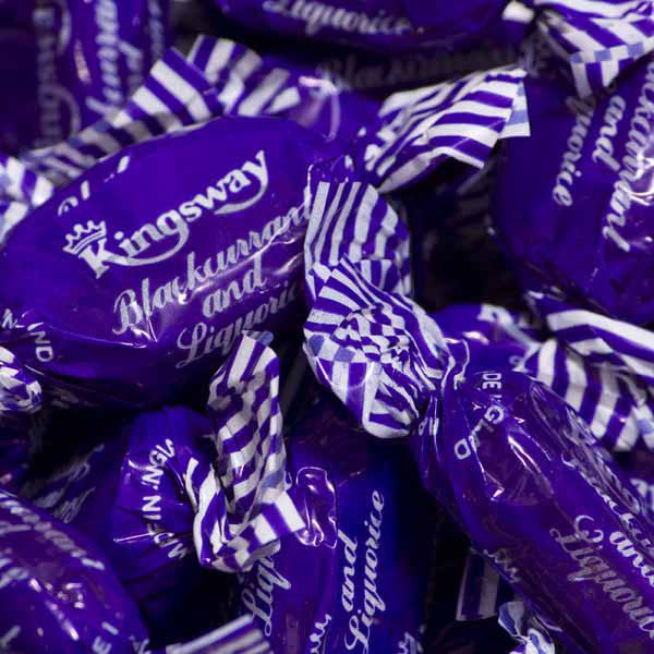 Blackcurrant And Liquorice 100g Uk Goodies