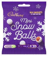 Cadbury Mini Snowballs 80g-UK Goodies