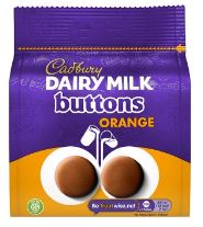 Cadbury Dairy Milk Orange Buttons 110g BBD 15/12/24-UK Goodies