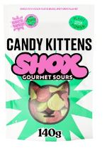 Candy Kittens Shox Gourmet Sours 140g-UK Goodies