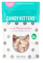 Candy Kittens Sour Watermelon Gourmet Sweets 140g-UK Goodies