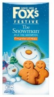 Fox's Feastive - The Snowman Gingerbread Men 100g-UK Goodies