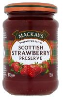 Mackays Scottish Strawberry Preserve 340g-UK Goodies