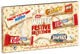 Nestle White Festive Selection Box 199g-UK Goodies