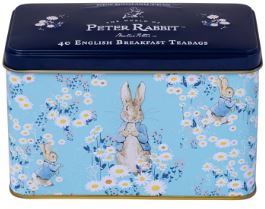 New English Teas - Peter Rabbit Daisies Classic Tea Tin-UK Goodies