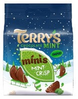 Terry's Chocolate Mint Minis Mint Crisp 80g-UK Goodies