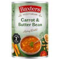 Baxters Carrot and Butter Bean Soup 400g-UK Goodies