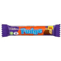 Cadbury Fudge Bar 22g BBD 11/4/25-UK Goodies