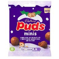 Cadbury Xmas Puds Minis 73g-UK Goodies