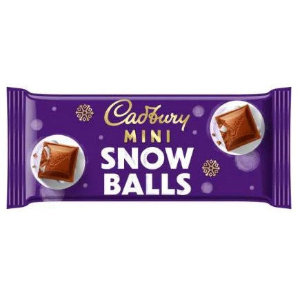 Cadbury Mini Snowballs Tablet 110g-UK Goodies