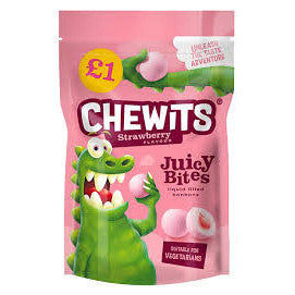 Chewits Strawberry Juicy Bites-UK Goodies