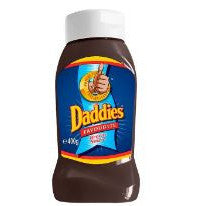 Daddies Favourite Brown Sauce 400g BBD 17/12/24-UK Goodies