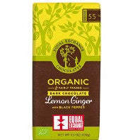 Equal Exchange Organic Dark Chocolate with Lemon, Ginger & Pepper 100g-UK Goodies