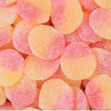 Fizzy Peaches 100g-UK Goodies