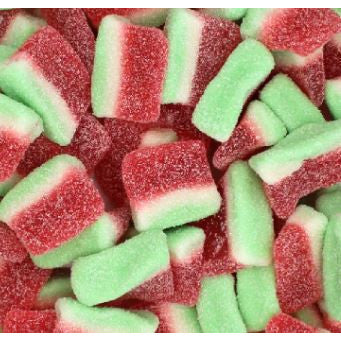 Fizzy Watermelon Slices 100g-UK Goodies