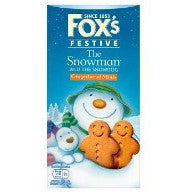 Fox's Feastive - The Snowman Gingerbread Men 100g-UK Goodies