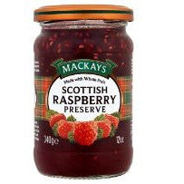 Mackays Scottish Raspberry Preserve 340g-UK Goodies