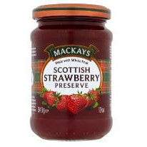 Mackays Scottish Strawberry Preserve 340g-UK Goodies