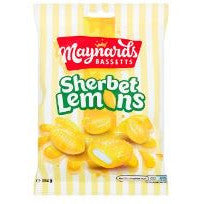 Maynards Bassetts Sherbet Lemons 192g-UK Goodies