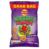 Monster Munch Pickled Onion 40g BBD 11/1/25-UK Goodies