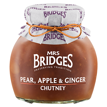 Mrs Bridges Pear, Apple & Ginger Chutney 300g-UK Goodies