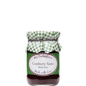 Mrs Darlington's Cranberry Sauce with Port 200g-UK Goodies