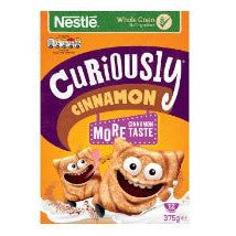 Nestle Curiously Cinnamon 375g BBD 28/2/25-UK Goodies