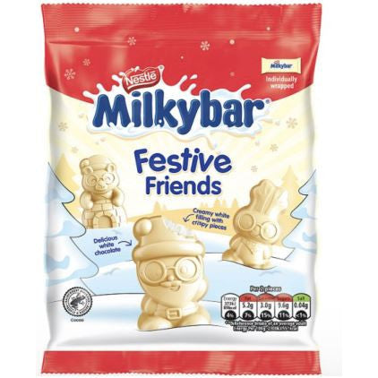 Nestle Milkybar Festive Friends Sharing Bag 57g-UK Goodies