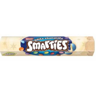 Nestle Smarties White Chocolate Giant Tube 120g-UK Goodies