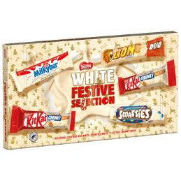 Nestle White Festive Selection Box 199g-UK Goodies