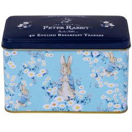 New English Teas - Peter Rabbit Daisies Classic Tea Tin-UK Goodies