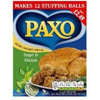 Paxo Sage & Onion Stuffing Mix 170g-UK Goodies