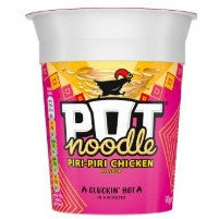 Pot Noodle Piri Piri Chicken 90g 30/4/25-UK Goodies