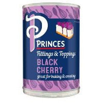 Princes Fillings & Toppings Black Cherry 410g-UK Goodies