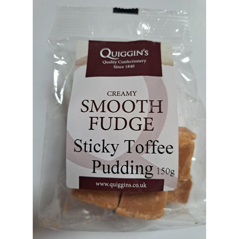 Quiggin's Creamy Smooth Fudge Sticky Toffee Pudding 150g-UK Goodies