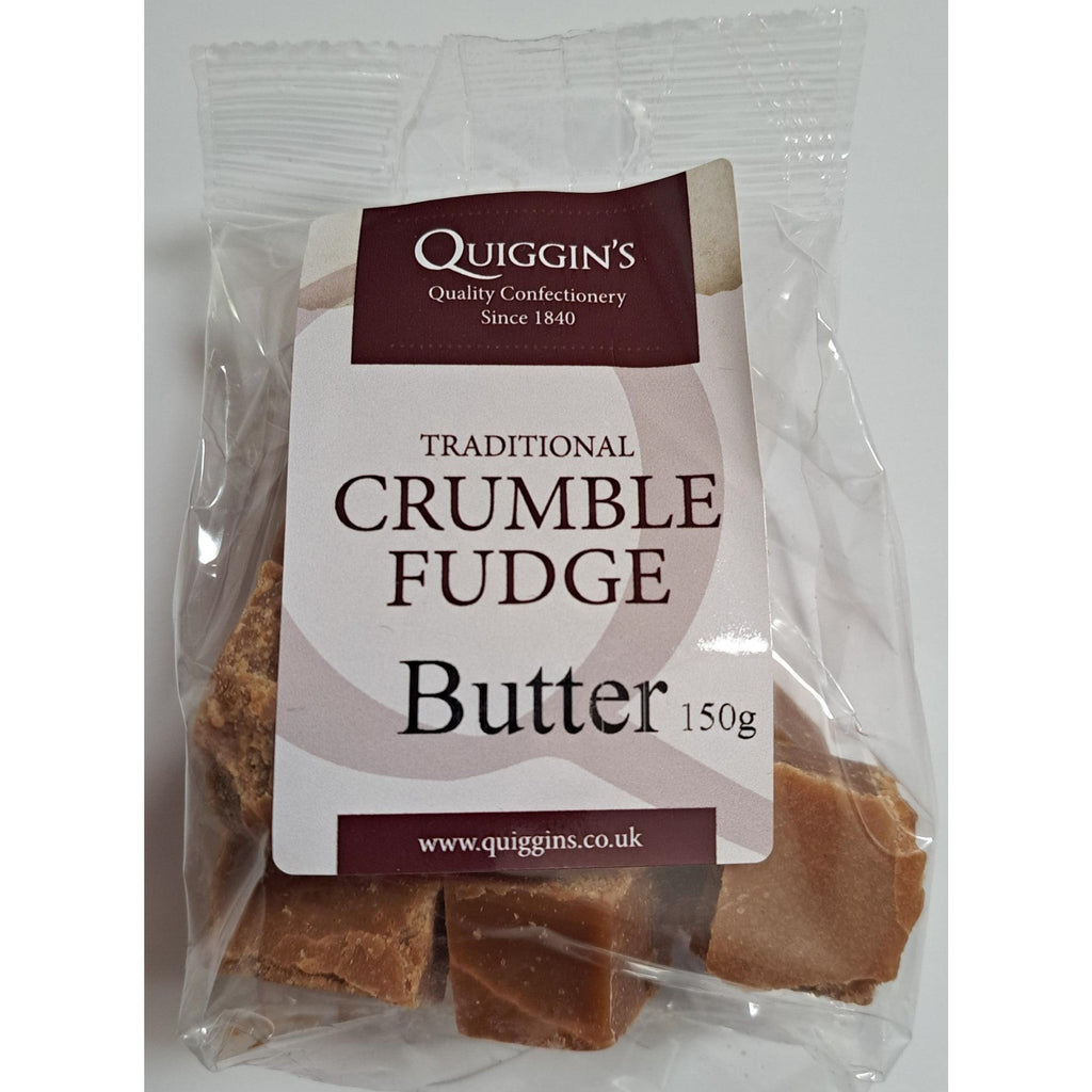 Quiggin's Traditional Crumble Fudge Butter 150g-UK Goodies