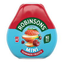 Robinsons Mini Summer Fruits 66ml BBD 30/9/24-UK Goodies