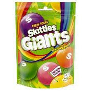 Skittles Crazy Sours Giants 132g-UK Goodies