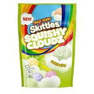 Skittles Squishy Cloudz Crazy Sours Sweets 94g-UK Goodies