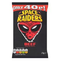 Space Raiders Beef 25g BBD 18/1/25-UK Goodies