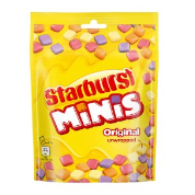 Starburst Minis Original Sweets 137g-UK Goodies