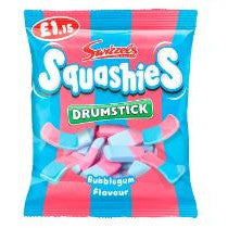 Swizzels Drumstick Squashies Bubblegum Flavour 120g-UK Goodies