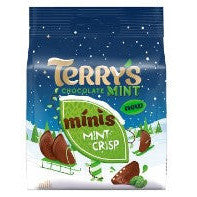 Terry's Chocolate Mint Minis Mint Crisp 80g-UK Goodies