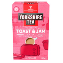 Yorkshire Tea Toast & Jam Brew 40 Tea Bags-UK Goodies