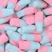 Fizzy Bubblegum Bottles 100g-UK Goodies