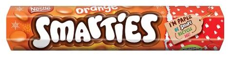 Nestle Smarties Orange Giant Tube 120g-UK Goodies