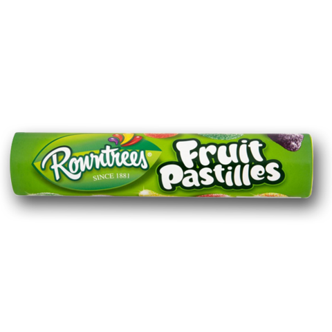 Rowntrees Fruit Pastilles Tube 115g-UK Goodies