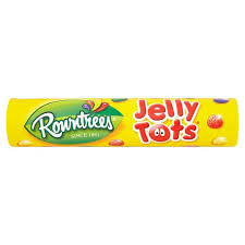 Rowntrees Jelly Tots Tube 115g-UK Goodies